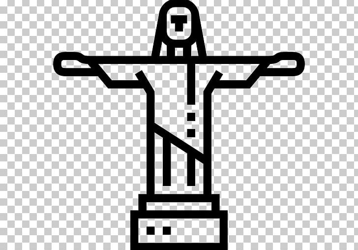 Christ The Redeemer Computer Icons Landmark PNG, Clipart, Area, Black And White, Christ The Redeemer, Computer Icons, Cross Free PNG Download