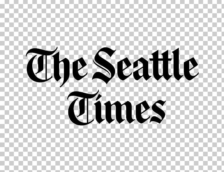 The Seattle Times Company Newspaper Business Logo PNG, Clipart, Black, Black And White, Brand, Business, Line Free PNG Download