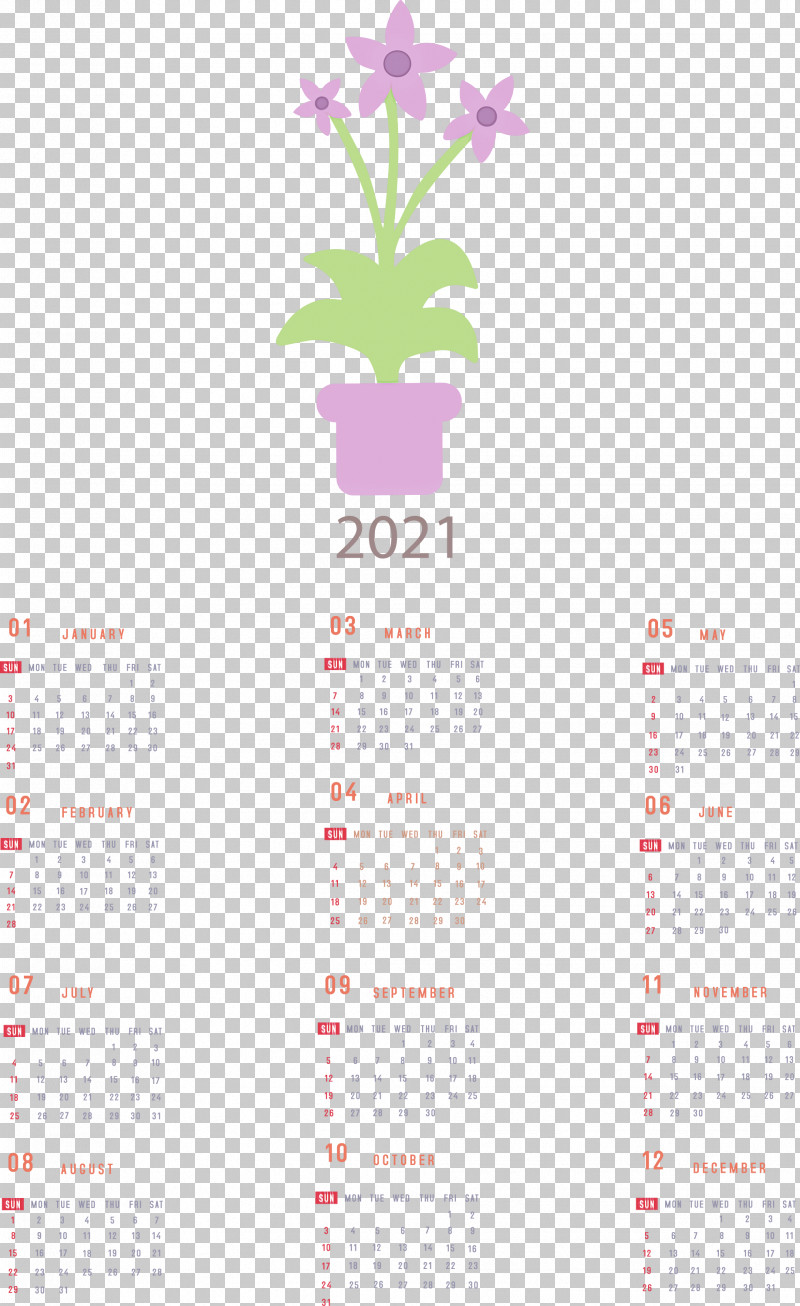 Printable 2021 Yearly Calendar 2021 Yearly Calendar PNG, Clipart, 2021 Yearly Calendar, Calendar System, Meter Free PNG Download