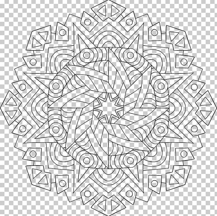 Bodhi Tree Mandala Buddhism Coloring Book Enlightenment PNG, Clipart, Adult, Area, Black And White, Bodhi Tree, Book Free PNG Download
