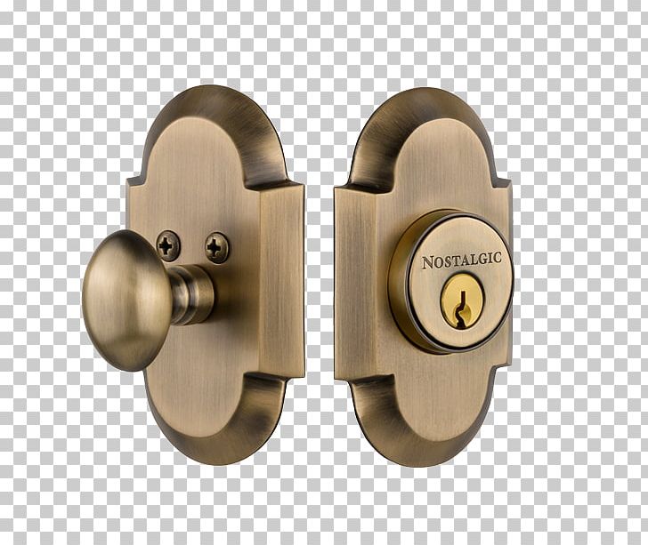Lock Dead Bolt Door Handle Brass Latch PNG, Clipart, Antique, Bolt, Brass, Cottage, Crowbar Free PNG Download