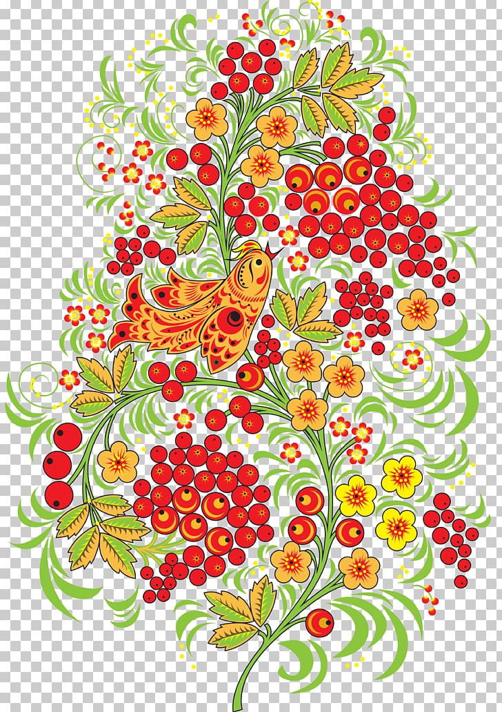 Russia Drawing Khokhloma Vignette Kindergarten PNG, Clipart, Art, Branch, Coloring Book, Cut Flowers, Drawing Free PNG Download