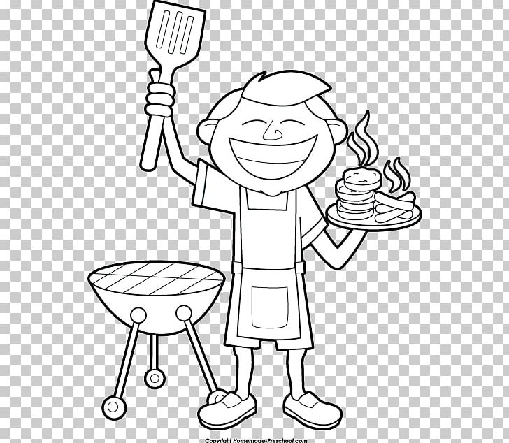 Black And White Line Art PNG, Clipart, Barbecue, Bbq Border Cliparts, Behavior, Black, Black And White Free PNG Download
