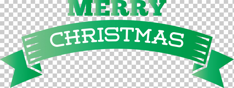Merry Christmas PNG, Clipart, Banner, Green, Headgear, Labelm, Logo Free PNG Download