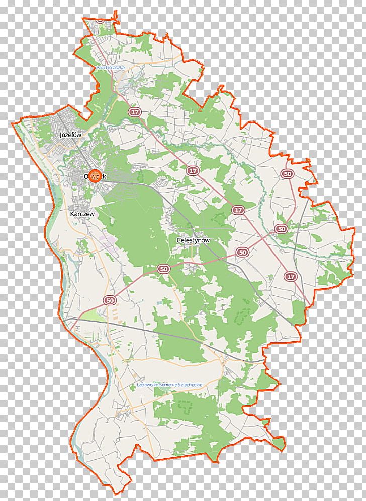 Otwock Wielki Gmina Celestynów Gmina Kołbiel Map PNG, Clipart, Area, City, City Map, Ecoregion, Karnaugh Map Free PNG Download