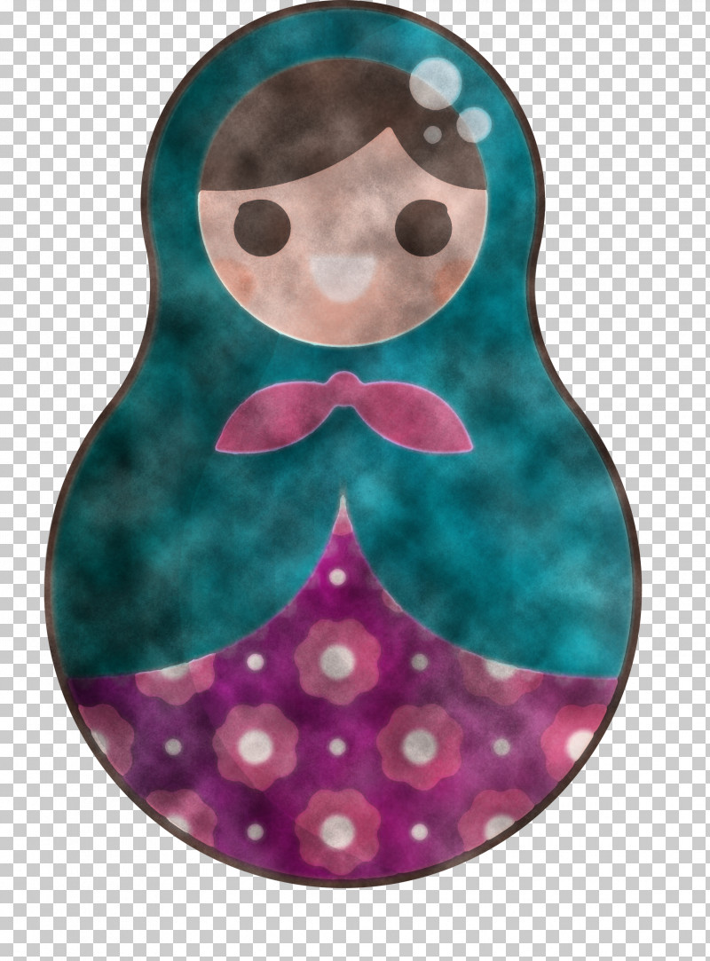 Colorful Russian Doll PNG, Clipart, Christmas Day, Christmas Ornament, Colorful Russian Doll, Purple Free PNG Download