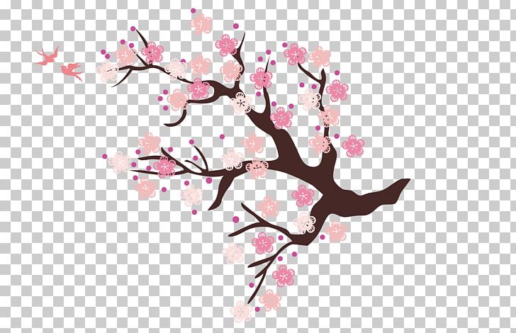 Common Plum Plum Blossom Cherry Blossom PNG, Clipart, Art, Beautiful, Blossom, Branch, Cartoon Free PNG Download