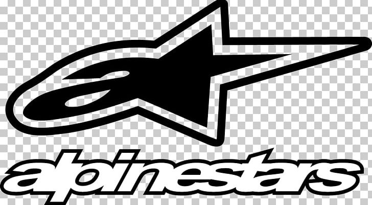 Alpinestars Motorcycle Logo Decal Textile PNG, Clipart, Alpine, Alpinestars, Angle, Area, Black And White Free PNG Download