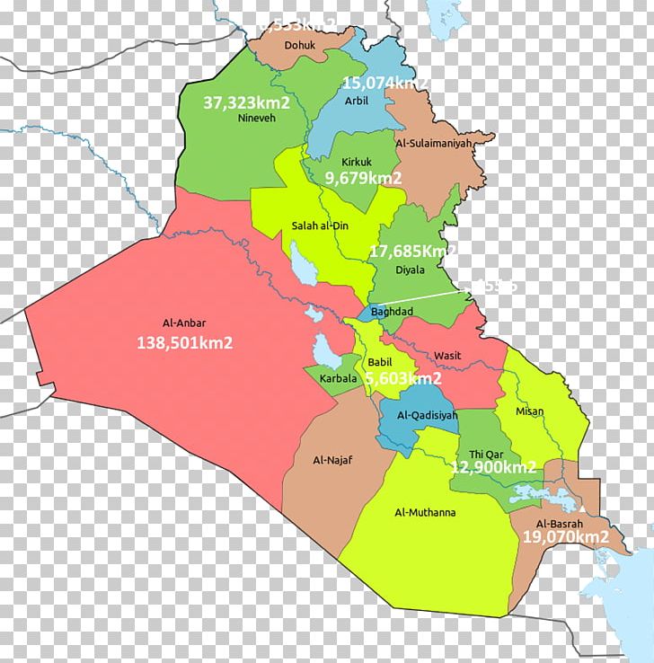 Dhi Qar Governorate Governorates Of Iraq World Map Mapa Polityczna PNG, Clipart, Area, Dhi Qar Governorate, Ecoregion, Geography, Governorate Free PNG Download