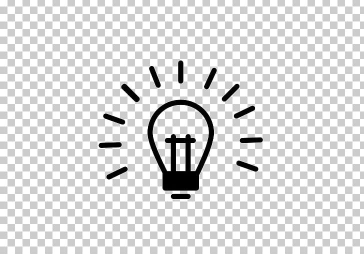 Incandescent Light Bulb Computer Icons PNG, Clipart, Angle, Black, Black And White, Brand, Circle Free PNG Download
