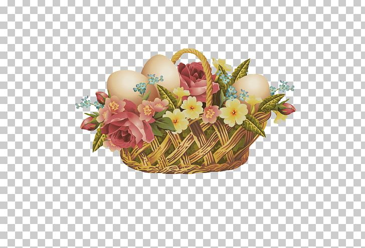 Easter Bunny Easter Basket PNG, Clipart, Artificial Flower, Basket, Basket Of Apples, Cut Flowers, Easter Free PNG Download