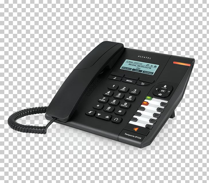 VoIP Phone Telephone Alcatel Mobile Voice Over IP Home & Business Phones PNG, Clipart, Alcatel Mobile, Answering Machine, Business Telephone System, Caller Id, Corded Phone Free PNG Download