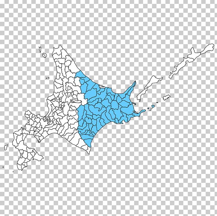 Blank Map Hokkaido LINE Animal PNG, Clipart, 20180225, Animal, Area, Blank Map, Blue Free PNG Download