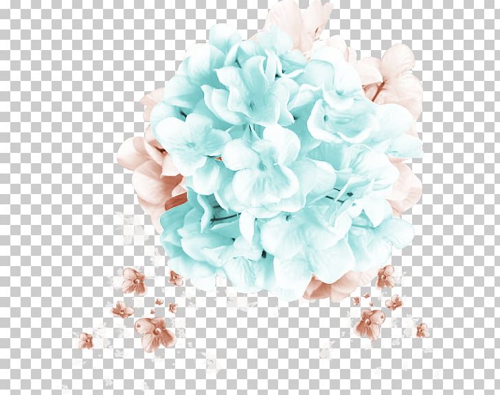 Hydrangea Flower Green PNG, Clipart, Aqua, Color, Color Image, Cut Flowers, Deco Free PNG Download