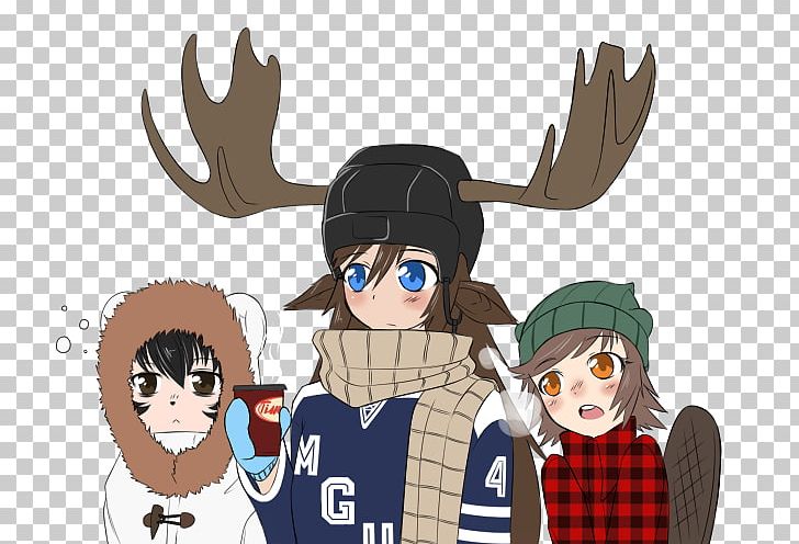 Reindeer Antler Cartoon Character Fiction PNG, Clipart, Anime, Antler, Cartoon, Character, Deer Free PNG Download