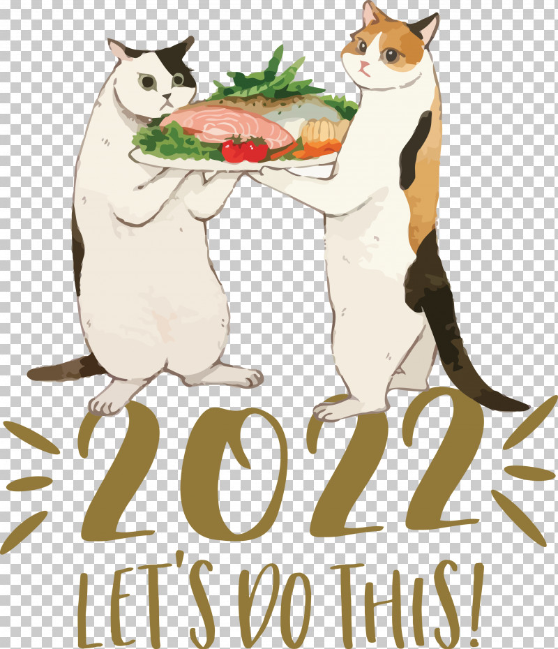 2022 New Year 2022 New Start 2022 Begin PNG, Clipart, Avatar, Cat, Christmas Day, Dongman, Painting Free PNG Download