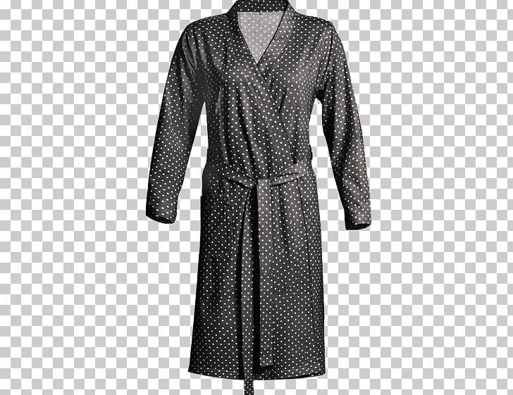 Robe Dress Clothing Sleeve Polka Dot PNG, Clipart, Black, Black M, Clothing, Day Dress, Design M Free PNG Download
