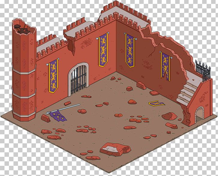 The Simpsons: Tapped Out Treehouse Of Horror XXVIII Building Ruins PNG, Clipart, Angle, Building, Halloween, House, Library Free PNG Download