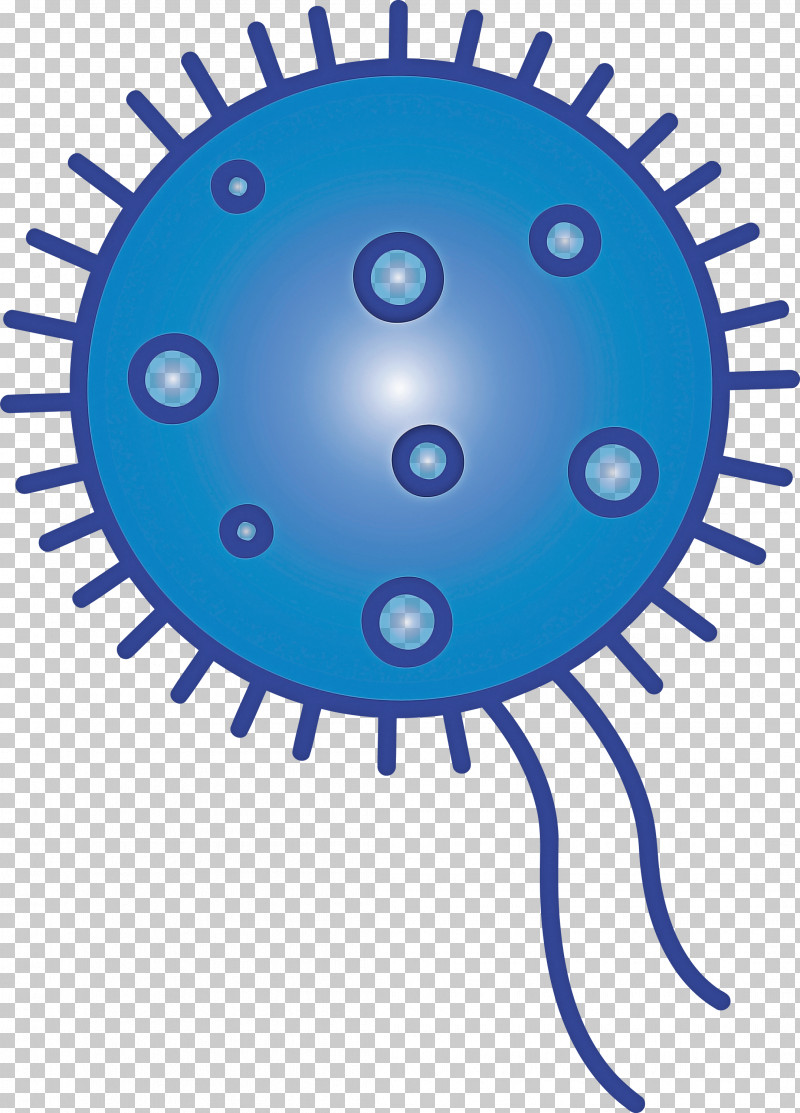 Bacteria Germs Virus PNG, Clipart, Bacteria, Blue, Circle, Germs, Virus Free PNG Download