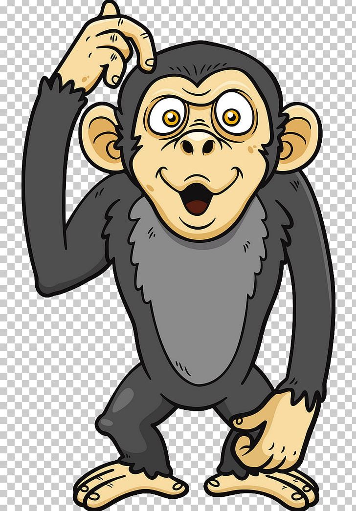 Chimpanzee Ape Primate PNG, Clipart, Animals, Ape, Bear, Carnivoran, Cartoon Free PNG Download