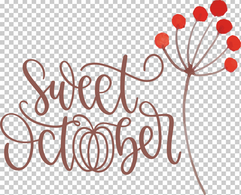 Sweet October October Fall PNG, Clipart, Autumn, Fall, Floral Design, Geometry, Line Free PNG Download