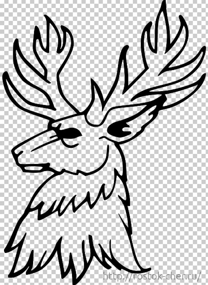Deer Drawing Antler PNG, Clipart, Animals, Art, Artwork, Beak, Bird Free PNG Download