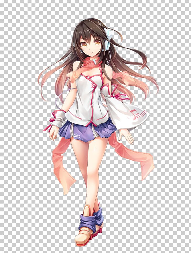 Kokone Vocaloid 3 Lily Drawing PNG, Clipart, Anime, Artwork, Black Hair, Brown Hair, Cg Artwork Free PNG Download