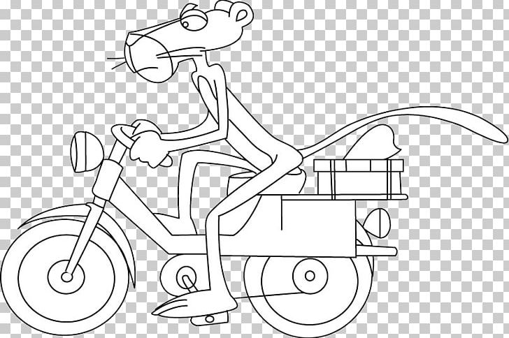 Coloring Book The Pink Panther Black Panther Drawing PNG, Clipart, Angle, Artwork, Black And White, Black Panther, Book Free PNG Download
