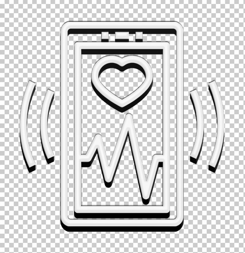 Heart Monitoring Icon App Icon Mobile Interface Icon PNG, Clipart, App Icon, Blackandwhite, Heart, Heart Monitoring Icon, Line Free PNG Download