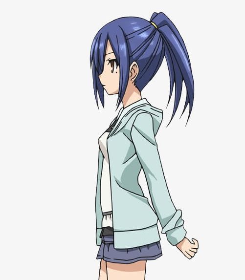 Anime Girl Two Ponytails HD Png Download  vhv