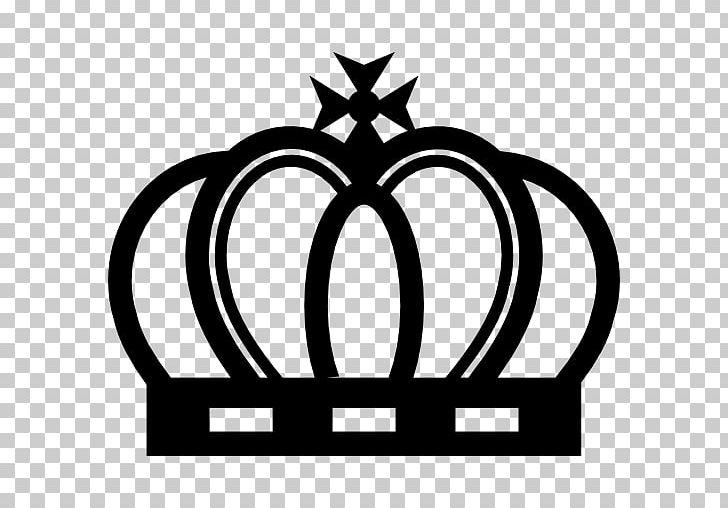 Crown Computer Icons Symbol PNG, Clipart, Area, Artwork, Black And White, Brand, Circle Free PNG Download