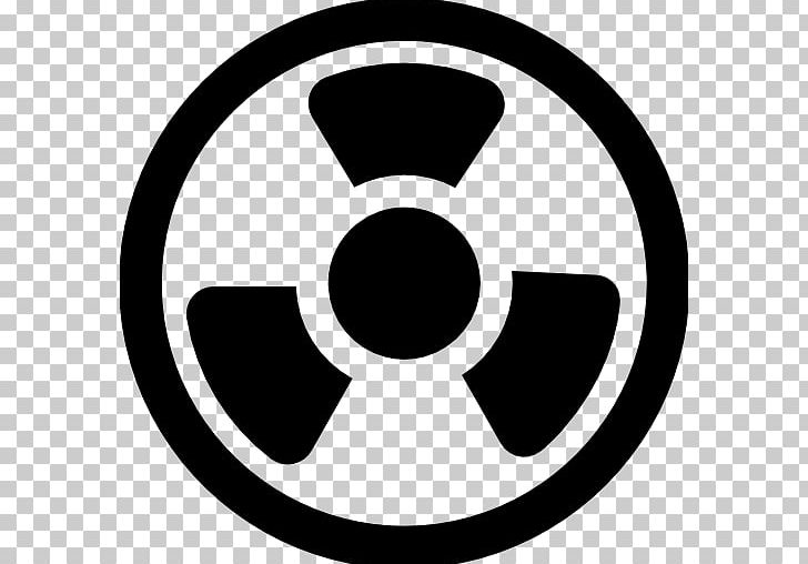 Radioactive Decay Hazard Symbol Nuclear Weapon Sticker PNG, Clipart, Area, Black, Black And White, Brand, Circle Free PNG Download