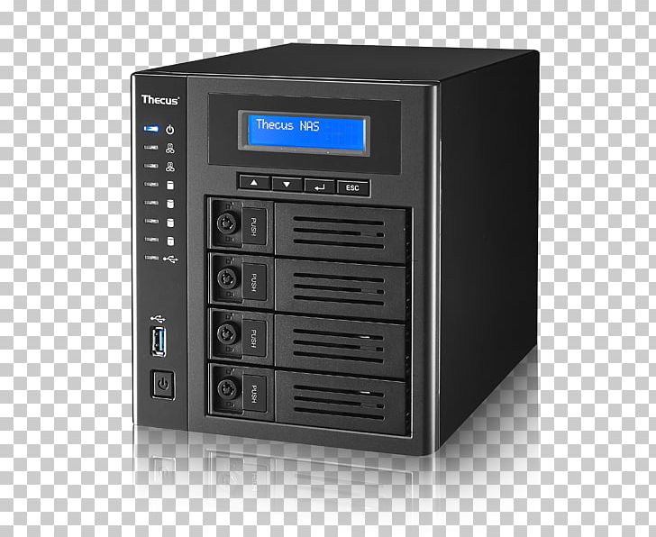 Thecus Network Storage Systems Computer Servers Hard Drives Electronics PNG, Clipart, Audio Receiver, Celeron, Computer Case, Computer Component, Computer Data Free PNG Download