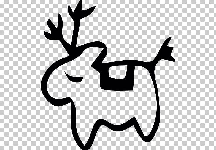 Computer Icons PNG, Clipart, Animal, Antler, Artwork, Black And White, Christmas Free PNG Download
