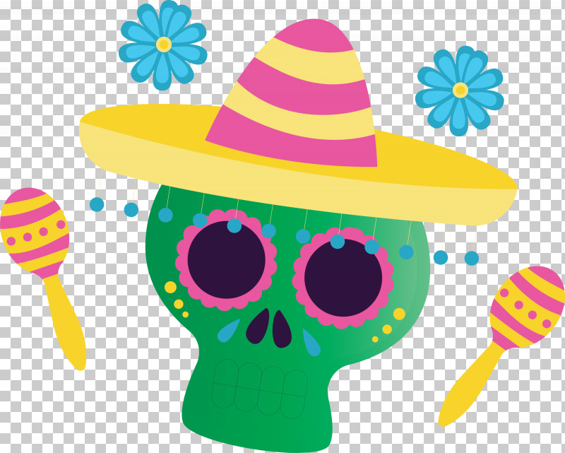 Day Of The Dead Día De Muertos Mexico PNG, Clipart, Balloon, Birthday, Carnival, Clothing, Costume Free PNG Download