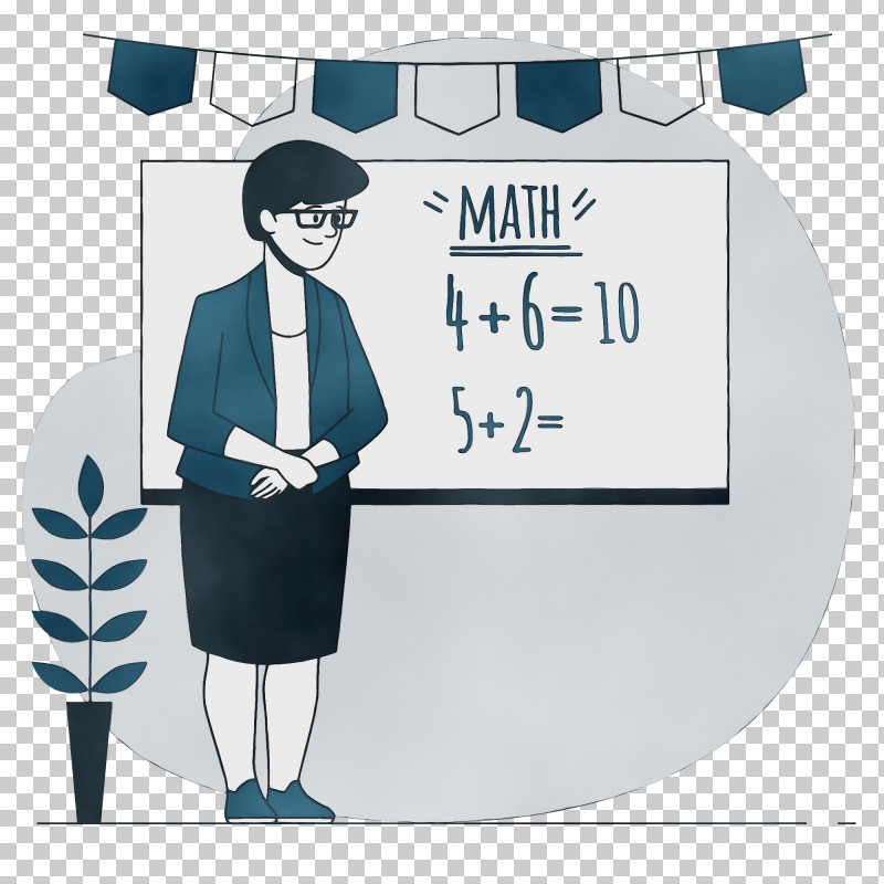 Cartoon Teaching Poster Mathematics PNG, Clipart, Cartoon, Education, Mathematics, Paint, Poster Free PNG Download