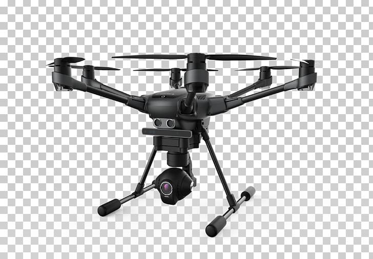 Yuneec International Typhoon H Mavic Pro Intel RealSense Unmanned Aerial Vehicle PNG, Clipart, 4k Resolution, Aerial Photography, Aircraft, Angle, Black Free PNG Download