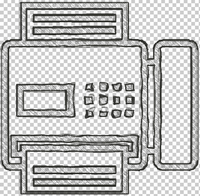 Business Icon Fax Icon PNG, Clipart, Business Icon, Fax Icon, Geometry, Line, Line Art Free PNG Download