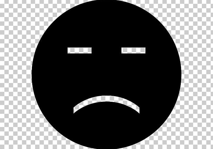 Emoticon Smiley Sadness Computer Icons PNG, Clipart, Angle, Black, Black And White, Circle, Closed Eyes Free PNG Download