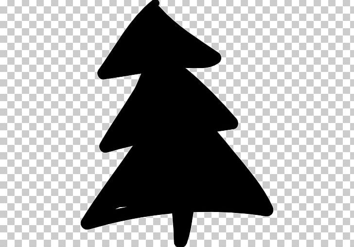 Christmas Tree Computer Icons PNG, Clipart, Angle, Black And White, Christmas, Christmas Tree, Computer Font Free PNG Download