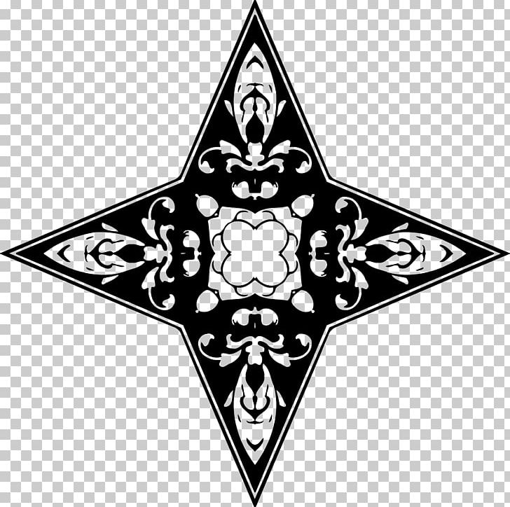 Symbol Star Polygons In Art And Culture PNG, Clipart, 5 Star, Black And White, Computer Icons, Drawing, Leaf Free PNG Download