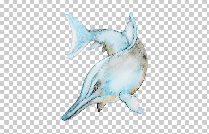 Dolphin Watercolor Painting PNG, Clipart, Animals, Beak, Blue, Blue Abstract, Blue Abstracts Free PNG Download