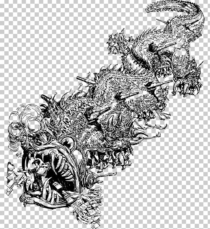 Monochrome Fictional Character Monster PNG, Clipart, Art, Automotive Design, Black And White, Computer Icons, Download Free PNG Download
