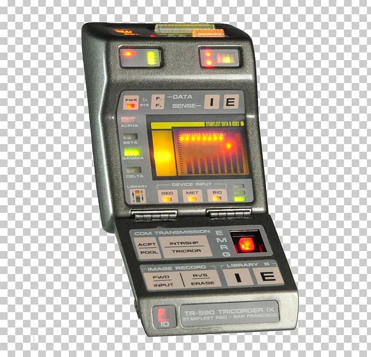 Tricorder Star Trek Klingon Luke Skywalker Wesley Crusher PNG, Clipart, Electronic Component, Electronics, Gene Roddenberry, Hardware, Klingon Free PNG Download