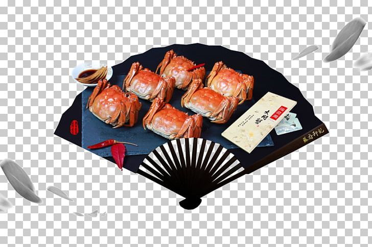 Yangcheng Lake Large Crab Chinese Mitten Crab Sushi PNG, Clipart, Animals, Aquaculture, Asian Food, Cangrejo, Ceiling Fan Free PNG Download