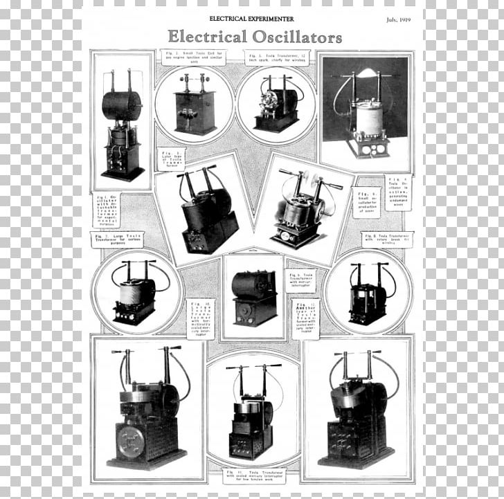 History Of The Tesla Coil Invention Tesla's Oscillator PNG, Clipart,  Free PNG Download
