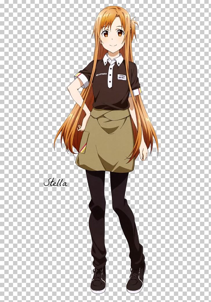 Asuna Kirito Leafa Sword Art Online Anime PNG, Clipart, Anime, Asuna, Brown Hair, Cartoon, Case Closed Free PNG Download