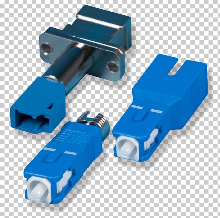 Electrical Connector Optical Fiber Cable Adapter Electrical Cable PNG, Clipart, Adapter, Angle, Blue, Electrical Connector, Electronics Free PNG Download