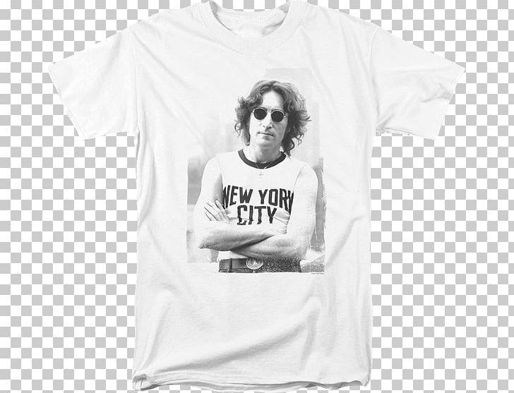 Printed T-shirt New York City Clothing PNG, Clipart, Active Shirt, Black, Black And White, Bob Gruen, Brand Free PNG Download