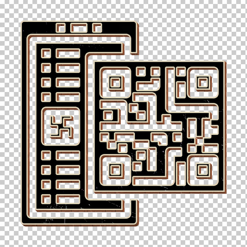 Qr Code Icon Mobile Interface Icon Ui Icon PNG, Clipart, Line, Maze, Mobile Interface Icon, Qr Code Icon, Rectangle Free PNG Download